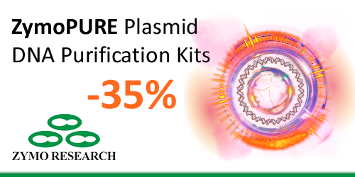 35% off - ZymoPURE Plasmid DNA Purification Kits